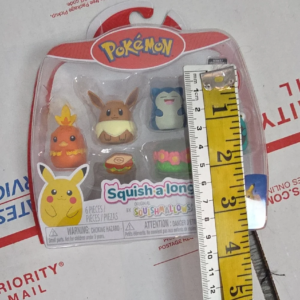 POKEMON Squish-a-longs Mini Squish Set